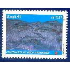 SB2068M-SELO CENTENÁRIO DE BELO HORIZONTE - 1997 - MINT