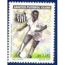 SB2376N-SELO CLUBES BRASILEIROS CAMPEÕES DA LIBERTADORES - SANTOS - 2001 - N