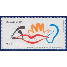 SB2434N-SELO DIA INTERNACIONAL DO PORTADOR DE DEFICIÊNCIA - 2001 - N