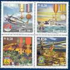 SB2591NQ-QUADRA O BRASIL NA 2ª GUERRA MUNDIAL - 2004 - N