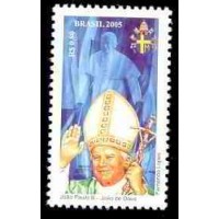 SB2609M-SELO HOMENAGEM AO PAPA JOÃO PAULO II - 2005 - MINT SB2609M-SELO HOMENAGEM AO PAPA JOÃO PAULO II - 2005 - MINT