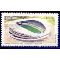 SB2684N-SELO ESTÁDIOS DE FUTEBOL, MANGUEIRÃO - 2007 - N
