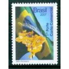 SB2720MD-SELO DESPERSONALIZADO IPÊ E BANDEIRA VERTICAL - 2007 - MINT SB2720MD-SELO DESPERSONALIZADO IPÊ E BANDEIRA VERTICAL - 2007 - MINT