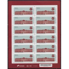 SB4187MF-FOLHA 12 SELOS 200 ANOS DO GINÁSIO PERNAMBUCANO - 2025 - MINT