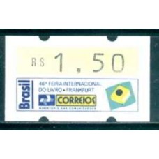 SE0006MA-SEMI-AUTÔMATO 46ª FEIRA INTERNACIONAL DO LIVRO DE FRANKFURT, 1,50 - 1994 - MINT