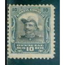 SO0014N-SELO OFICIAL HERMES DA FONSECA, 10 RÉIS - 1913 - N