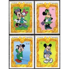 SVI2080M-SÉRIE 65º ANIVERSÁRIO DO MICKEY II - SÃO VICENTE - 1994 - MINT