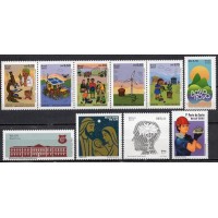 AC2025C-ANO COMPLETO COM OS 10 SELOS COMEMORATIVOS DE 2025 - MINT