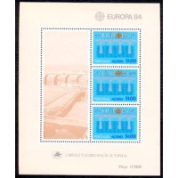 AÇOB005M-BLOCO SÉRIE EUROPA - AÇORES - 1984 - MINT AÇOB005M-BLOCO SÉRIE EUROPA - AÇORES - 1984 - MINT
