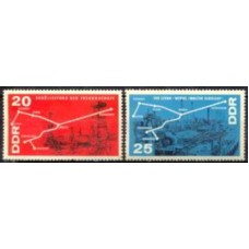 ALO0918N-SÉRIE INAUGURAÇÃO DO OLEODUTO - ALEMANHA ORIENTAL - 1966 - N