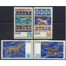 ALO0926N-SÉRIE MUSEU DA ÁSIA EM BERLIM - ALEMANHA ORIENTAL - 1966 - N