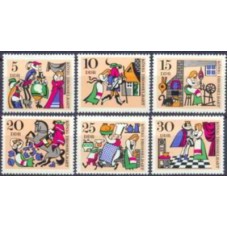 ALO1020N-SÉRIE LENDA DO REI DROSSELBART - ALEMANHA ORIENTAL - 1967 - N