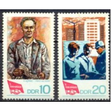 ALO1059N-SÉRIE 7º CONGRESSO DA CONFEDERAÇÃO DOS SINDICATOS LIVRES - ALEMANHA ORIENTAL - 1968 - N