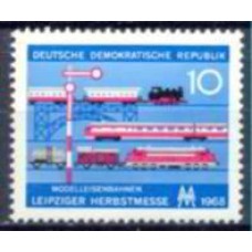 ALO1095M-SELO FEIRA DE OUTONO DE LEIPZIG - ALEMANHA ORIENTAL - 1968 - MINT