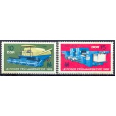 ALO1144M-SÉRIE FEIRA DA PRIMAVERA DE LEIPZIG - ALEMANHA ORIENTAL - 1969 - MINT