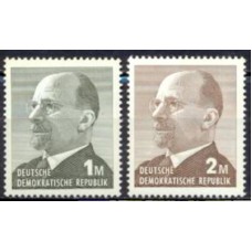 ALO1172M-SÉRIE PRESIDENTE WALTER ULBRICHT - ALEMANHA ORIENTAL - 1969 - MINT