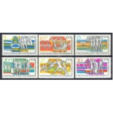 ALO1179N-SÉRIE 5ª FESTA ESPORTIVA E DE GINÁSTICA NACIONAL - ALEMANHA ORIENTAL - 1969 - N