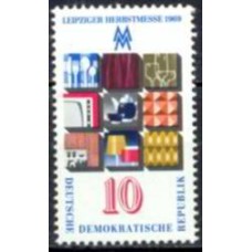 ALO1190M-SELO FEIRA DE OUTONO DE LEIPZIG - ALEMANHA ORIENTAL - 1969 - MINT