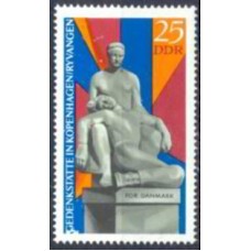 ALO1205M-SELO MONUMENTO NACIONAL DE COPENHAGUEM - ALEMANHA ORIENTAL - 1969 - MINT