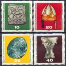 ALO1246N-SÉRIE DESCOBERTAS ARQUEOLÓGICAS - ALEMANHA ORIENTAL - 1970 - N