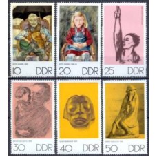 ALO1286N-SÉRIE OBRAS DE ARTE - ALEMANHA ORIENTAL - 1970 - N