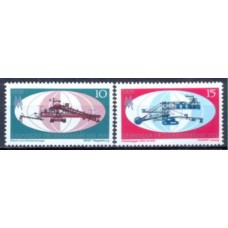 ALO1343M-SÉRIE FEIRA DA PRIMAVERA DE LEIPZIG - ALEMANHA ORIENTAL - 1971 - MINT