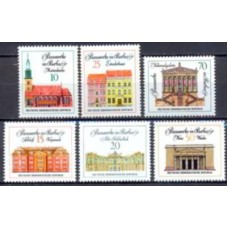 ALO1351M-SÉRIE EDIFÍCIOS DE BERLIN - ALEMANHA ORIENTAL - 1971 - MINT