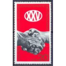 ALO1357M-SELO 25º ANIVERSÁRIO DO PARTIDO SOCIALISTA UNITÁRIO - ALEMANHA ORIENTAL - 1971 - MINT