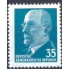 ALO1380M-SELO PRESIDENTE WALTER ULBRICHT, 35P - ALEMANHA ORIENTAL - 1971 - MINT