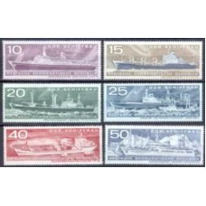 ALO1386M-SÉRIE CONSTRUÇÃO NAVAL DA RDA - ALEMANHA ORIENTAL - 1971 - MINT