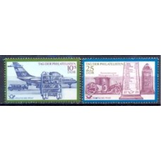 ALO1393M-SÉRIE DIA DOS FILATELISTAS - ALEMANHA ORIENTAL - 1971 - MINT