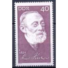 ALO1397M-SELO 150º ANIVERSÁRIO DO NASCIMENTO DE RUDOLF VIRCHOW - ALEMANHA ORIENTAL - 1971 - MINT