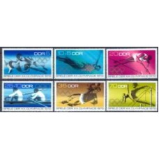 ALO1440M-SÉRIE OLIMPÍADAS DE MUNIQUE - ALEMANHA ORIENTAL - 1972 - MINT
