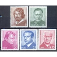 ALO1514M-SÉRIE PERSONALIDADES - ALEMANHA ORIENTAL - 1973 - MINT