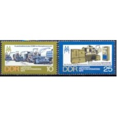 ALO1529M-SÉRIE FEIRA DA PRIMAVERA DE LEIPZIG - ALEMANHA ORIENTAL - 1973 - MINT