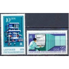 ALO1611N-SÉRIE FEIRA DA PRIMAVERA DE LEIPZIG - ALEMANHA ORIENTAL - 1974 - N