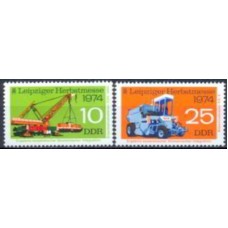 ALO1655N-SÉRIE FEIRA DE OUTONO DE LEIPZIG - ALEMANHA ORIENTAL - 1974 - N
