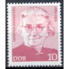 ALO1693N-SELO PERSONALIDADE DO MOVIMENTO OPERÁRIO ALEMÃO III - ALEMANHA ORIENTAL - 1975 - N
