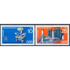 ALO1703N-SÉRIE FEIRA DA PRIMAVERA DE LEIPZIG - ALEMANHA ORIENTAL - 1975 - N