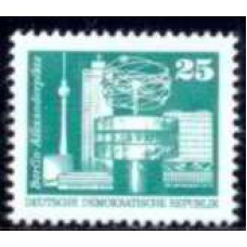 ALO1705N-SELO CONSTRUÇÕES SOCIALISTAS, 25P - ALEMANHA ORIENTAL - 1975 - N