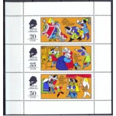 ALO1776NF-MINIFOLHA CONTO DE INVERNO DE ANDERSEN - ALEMANHA ORIENTAL - 1975 - N