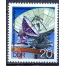 ALO1800N-SELO ESTAÇÃO TERRESTRE PARA SATÉLITES EM BERLIN - ALEMANHA ORIENTAL - 1976 - N