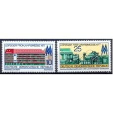 ALO1884N-SÉRIE FEIRA DA PRIMAVERA DE LEIPZIG - ALEMANHA ORIENTAL - 1977 - N