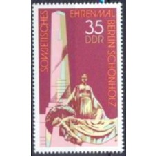 ALO1933N-SELO MONUMENTO COMEMORATIVO SOVIÉTICO A BERLIN-SCHONHOLZ - ALEMANHA ORIENTAL - 1977 - N