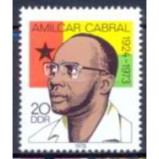 ALO1963N-SELO COMBATENTE AMILCAR CABRAL - ALEMANHA ORIENTAL - 1978 - N