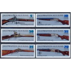 ALO2050M-SÉRIE ESPINGARDAS DE CAÇA DO ARSENAL DE SUHL - ALEMANHA ORIENTAL - 1978 - MINT