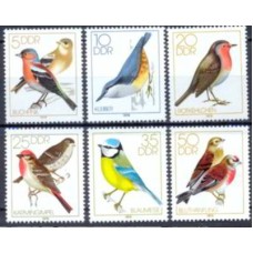 ALO2056N-SÉRIE AVES CANORAS EUROPEIAS - ALEMANHA ORIENTAL - 1979 - N