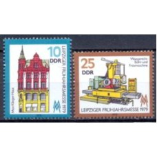 ALO2070N-SÉRIE FEIRA DA PRIMAVERA DE LEIPZIG - ALEMANHA ORIENTAL - 1979 - N