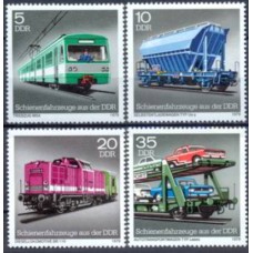 ALO2079N-SÉRIE VEÍCULOS FERROVIÁRIOS ALEMÃES - ALEMANHA ORIENTAL - 1979 - N