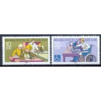 ALO2096N-SÉRIE REABILITAÇÃO DOS DEFICIENTES NA RDA - ALEMANHA ORIENTAL - 1979 - N ALO2096N-SÉRIE REABILITAÇÃO DOS DEFICIENTES NA RDA - ALEMANHA ORIENTAL - 1979 - N
